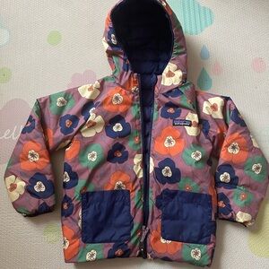 Patagonia reversible jacket, toddler girl, 5T